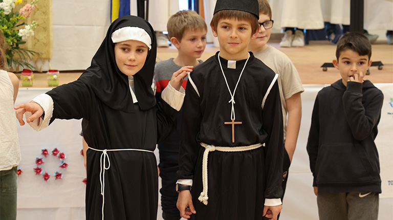 Célébration de la St Jean Bosco pour les plus jeunes